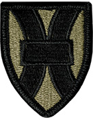 21st Sustainment Command OCP Scorpion Shoulder Patch With Velcro